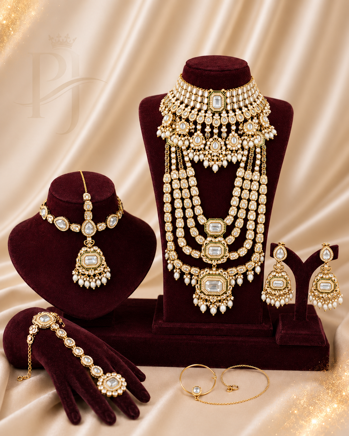 White Bridal Jewellery