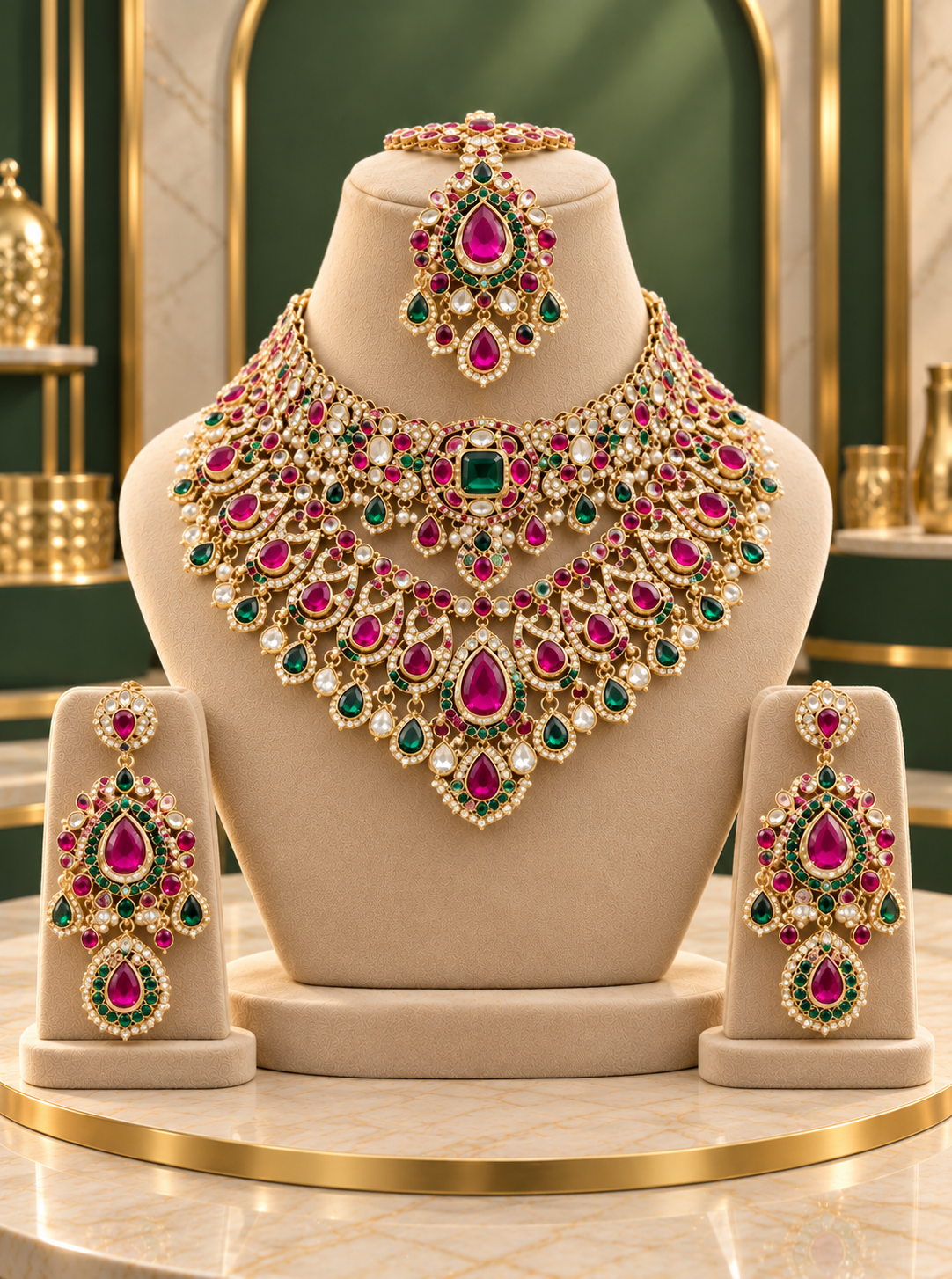 White Bridal Jewellery